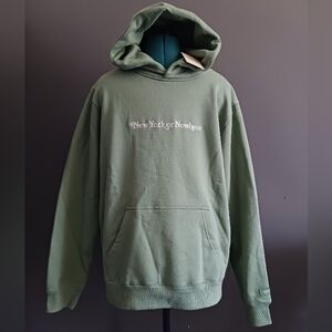 NWT NYON green Hoodie Size M